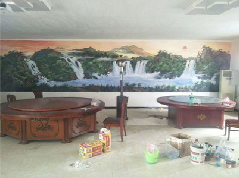 嘉善墙绘-写实风景