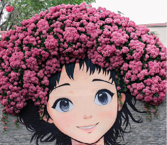 嘉善墙体彩绘-网红墙打卡