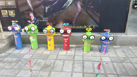 嘉善商业区彩绘