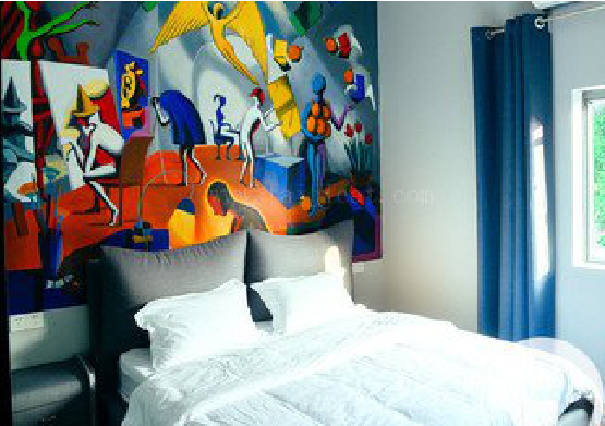 嘉善对于酒店的墙体彩绘而言更注重哪些方面？