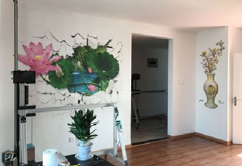 嘉善墙体彩绘相比墙纸的优势。