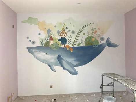 嘉善手绘墙的特点及优势。