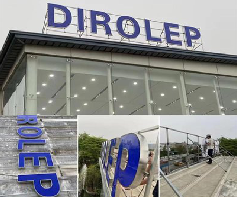 嘉善楼顶发光字安装的注意事项。